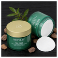 BREYLEE Upgraded Plant Extract Natural Tea Tree Deep Cleansing Face Toner Pads