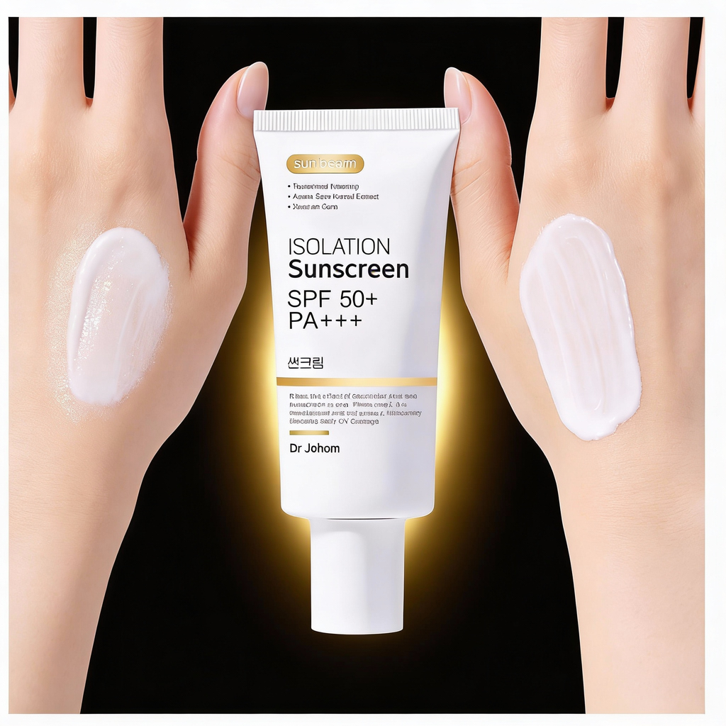 SPF 50+ Sunscreen Long Lasting & Waterproof Sun Protection Cream Moisturizing Non Sticky ultraviolet-proof For Face