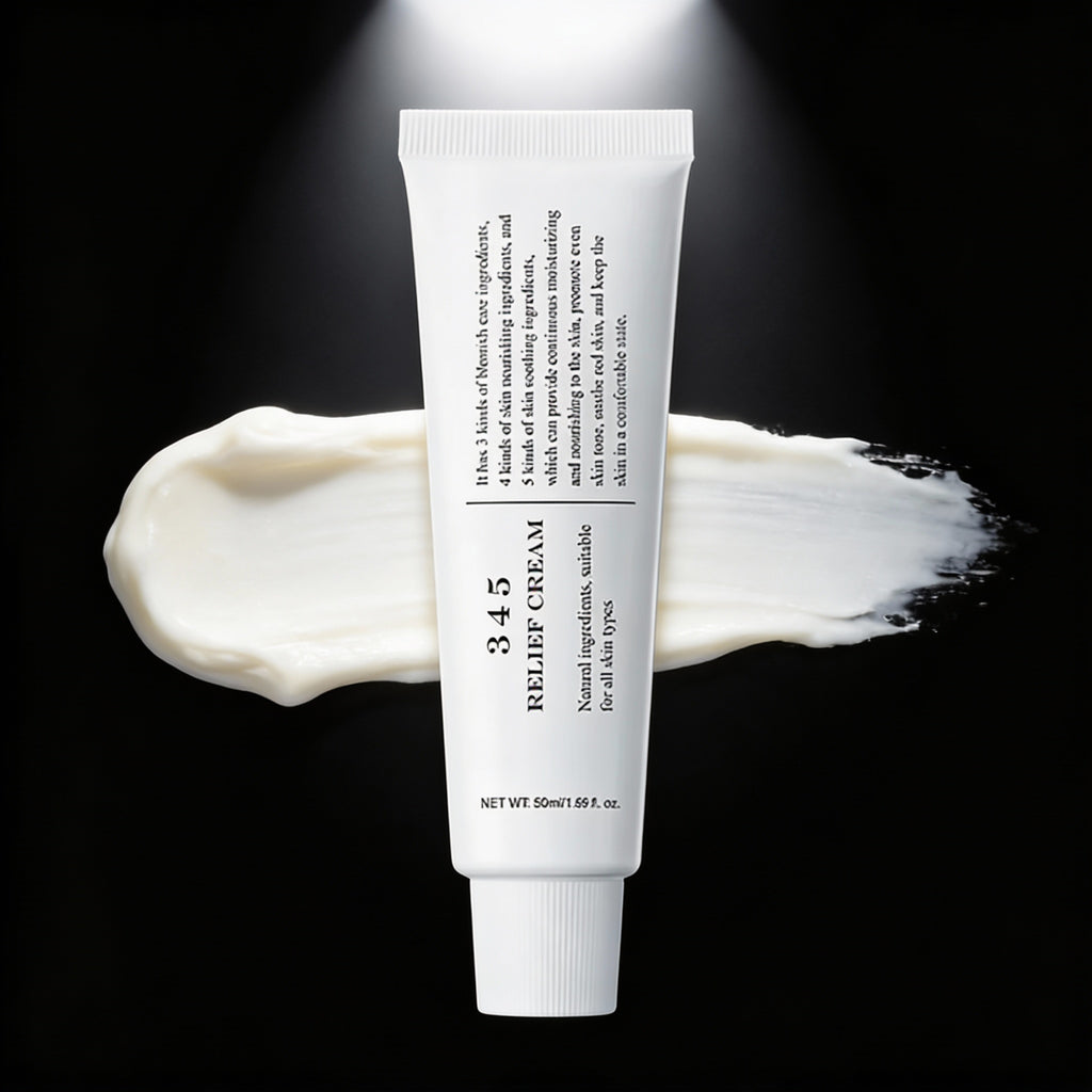 345 Relief Cream Reduce Redness Soothing Care Face Lifting Brightening Even Skin Tone Tone Beauty Moisturizing Smooth Cream